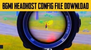 Featured image of BGMI config file for autoheadshot, aimbot, high damage, no grass, no recoil